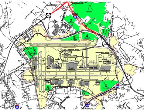 Available Sites | Piedmont Triad International Airport