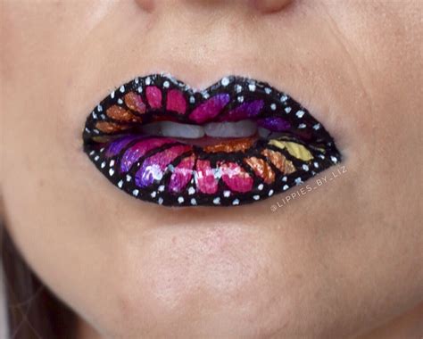 Image Result For Butterfly Lip Art Lip Art Makeup Makeup Nails Face