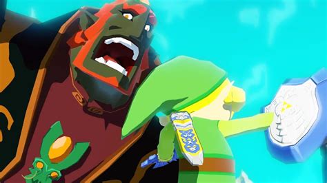 Zelda Wind Waker Hd Ganondorf Final Boss Fight And Ending