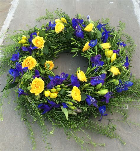 Welcome spring early with these ten ideas for your home. Springtime Wreath. Lakeland Flowers 2015. | Floral wreath ...