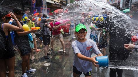 songkran 2023 thailand celebrates new year with huge water festival bbc newsround