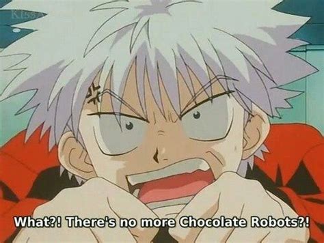 Killua And His Chocolate Robots Killua Anime Manga Anime