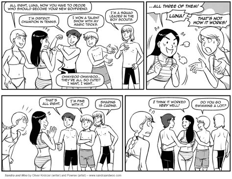 Sandra And Woo 0988 Sharing Is Caring The Comedy Webcomic