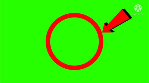 Red Arrow And Circle Green Screen 21st Century Humor Youtube