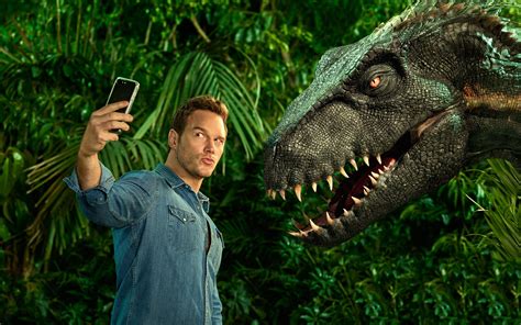 1920x1080 Resolution Chris Pratt Jurassic World Fallen Kingdom Chris Pratt Dinosaur Hd