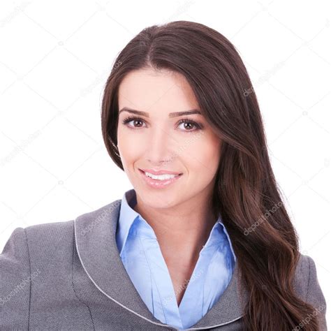 Beautiful Business Womans Face Stock Photo Affiliate Woman