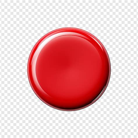 Button Isolated On Transparent Background Free Psd Template Hd