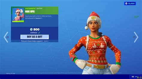 Fortnite Nog Ops Skin Review Should You Buy It Youtube