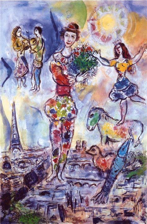 Hotels near stonewall creek falls. Marc Chagall On The Roof of Paris painting - On The Roof ...