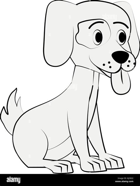 Cute Dog Cartoon Stock Vector Image And Art Alamy