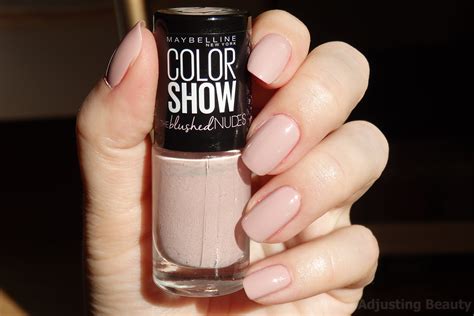 Review Maybelline Color Show The Blushed Nudes 447 Dusty Rose