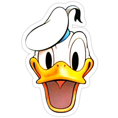 Donald Duck Stickers By Sinaga212 Redbubble