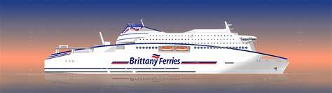Brittany Ferries A New Lng Powered Ship To Be Built Brittany Seas Ships