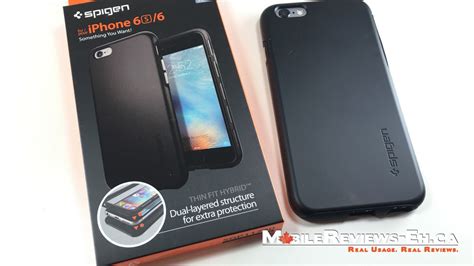 Spigen Thin Fit Hybrid Review Iphone 6 Mobile Reviews Eh