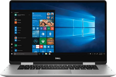 Best Buy Dell Inspiron 2 In 1 156 Touch Screen Laptop Intel Core I7
