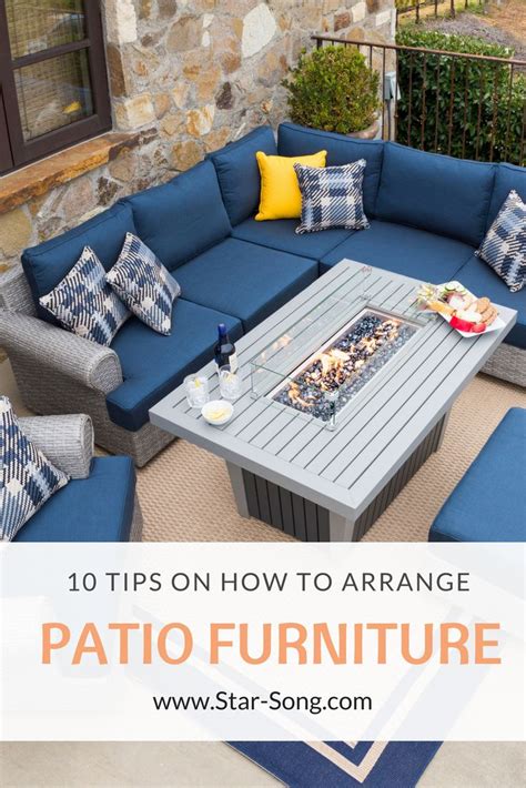 10 Tips On How To Arrange Patio Furniture Deck Furniture