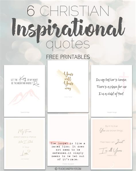 Christian Inspirational Quotes Free Printables Artofit