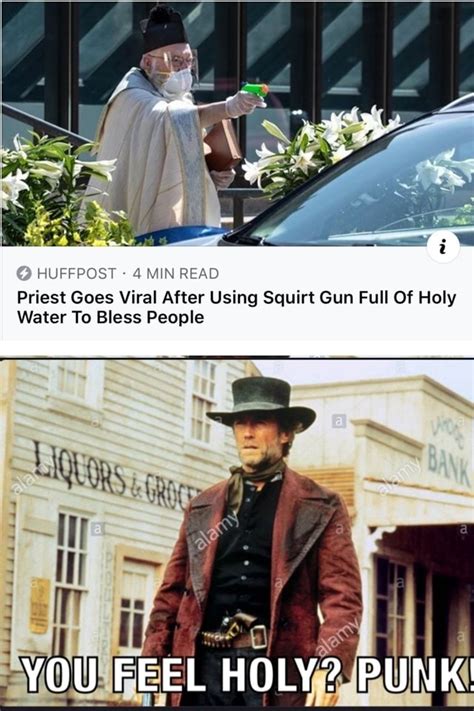 4 Min Read Priest Goes Viral After Using Squirt Gun Full Of Holy Water