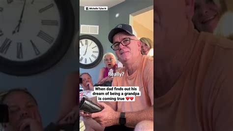 When Dad Finds Out His Dream Of Being A Grandpa Is Coming True ️ ️ Youtube