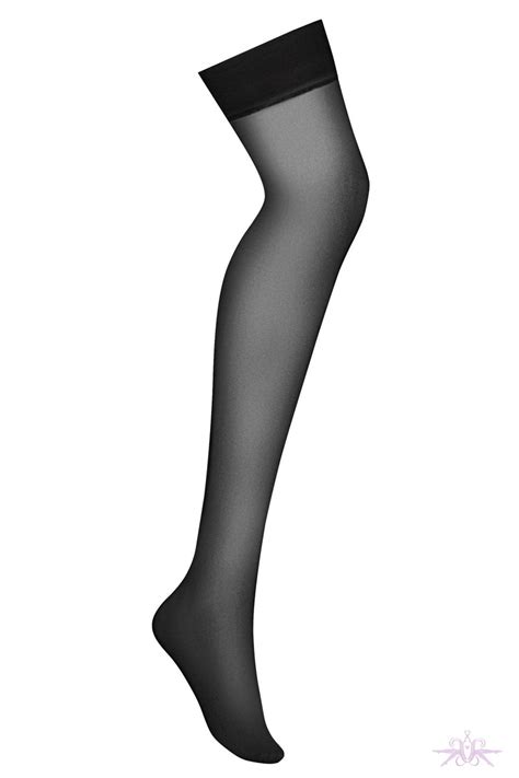 Obsessive Black Sheer Stockings At Mayfair Stockings Stockings Boutique