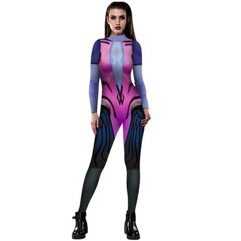 Overwatch Ow Game D Va Dva Costume Halloween Cosplay Zentai Suit Women Jumpsuit Ebay Zentai