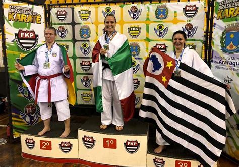 Jaraguaense é campeã brasileira de karatê e garante vaga no Mundial