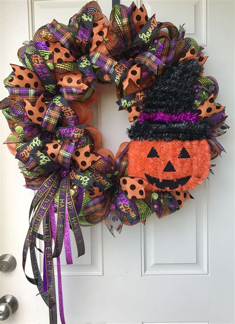 ☀ How To Make A Halloween Wreath Step By Step Gails Blog