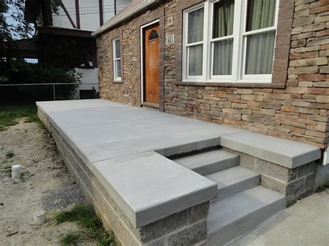 Concrete Front Porches — Randolph Indoor And Outdoor Design