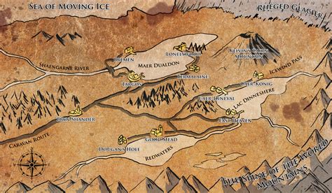 Map Of Icewind Dale Dndmaps