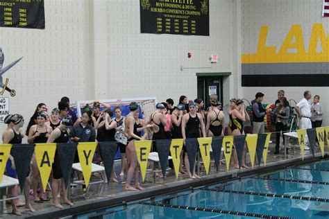 Girls Swim Competes At Conference Marquette Messenger