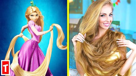 Real Life Disney Princess Rapunzels Youtube