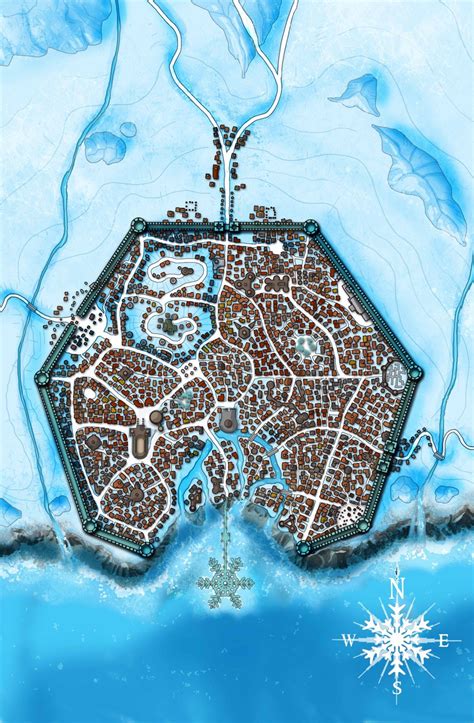 Fantasy Maps By Robert Lazzaretti Fantasy Map Fantasy City Map