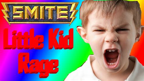 Angriest Little Kid Rages In Smite 2015 Youtube