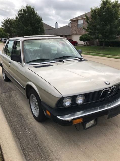 Shop bmw x5 vehicles for sale at cars.com. 1986 bmw 524td turbo diesel for sale - BMW 5-Series 1986 for sale in Roanoke, Texas, United States