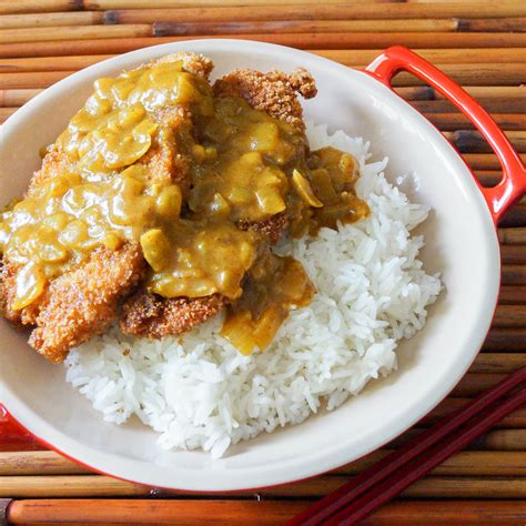 You needn't worry about your dinner tasting. Torikatsu with Coconut Curry Sauce (Japanese Fried Chicken ...