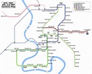 Bangkok Metro (MRT) — Map, Lines, Route, Hours, Tickets