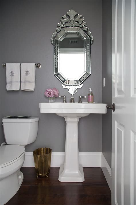 Gray colors are displayed using an equal amount of power to all of the light sources. Powder Room Makeover — STUDIO MCGEE