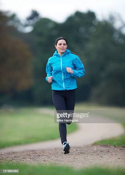 Woman Runner Front View Photos And Premium High Res Pictures Getty Images