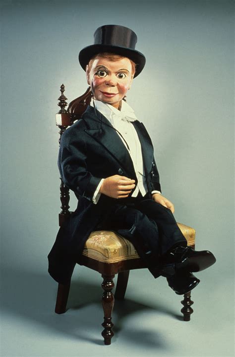 Original Charlie Mccarthy Ventriloquist Dummy Used By Edgar Bergen