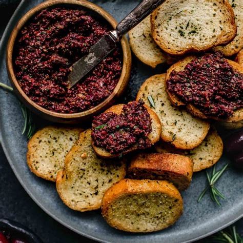 easy olive spread how to make olive tapenade