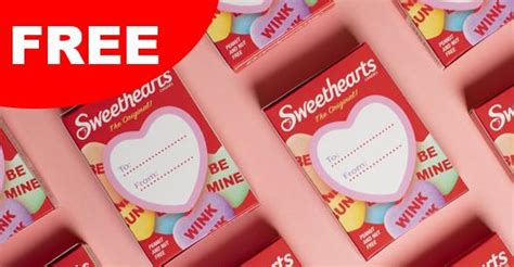Free Sweethearts Boxes