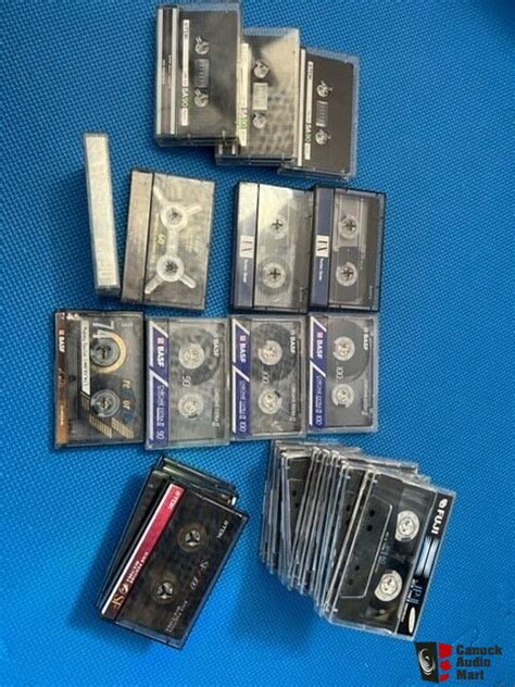 Over 50 Used Chrome Type Ii Cassette Tapes Photo 4095188 Canuck