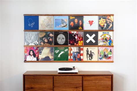 Vinyl Record Storage Shelf Wall Mounted Record Holder Record Ledge