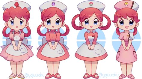 Nurse Joy Pokemon Characters Pokemon Alola Pokemon