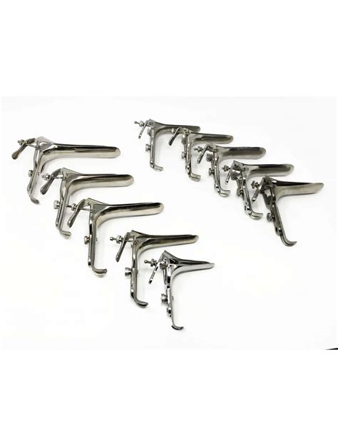 Assorted Size Cusco Vaginal Speculums Stainless Steel Gynecological