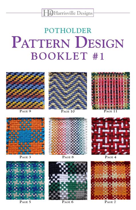 Potholder Weaving Loom Patterns