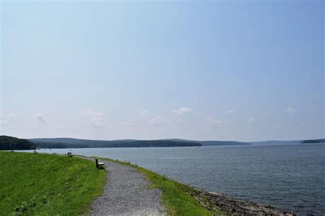 The Wallenpaupack Lake Trail Is A Gentle Three Mile Trip Along The Big Lake The Packed Gravel