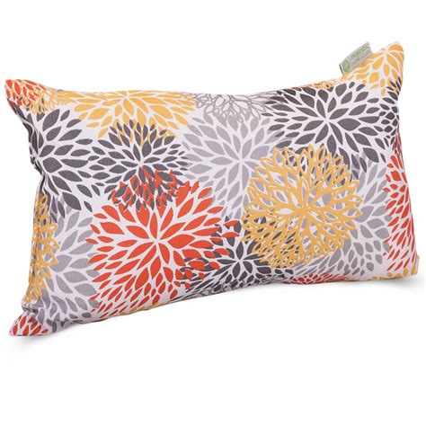 Majestic Home Goods Blooms Indoor Outdoor Small Decorative Throw Pillow
