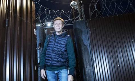 Alexei Navalny Russian Opposition Leader Freed From Jail Alexei
