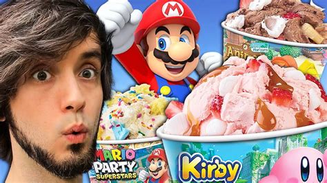 These Special Nintendo Ice Creams Are Delicious Youtube